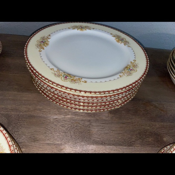 Meito China, 7 piece hand-painted “DOVER” set - Picture 5 of 8